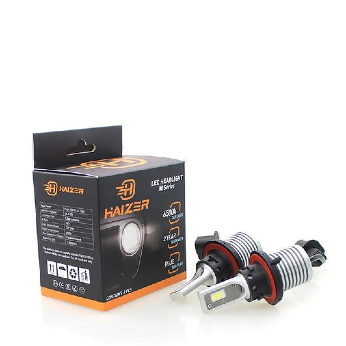 Haizer USA H13-9008 M Series LED Headlight Bulb (HZRM-LED H13-9008)