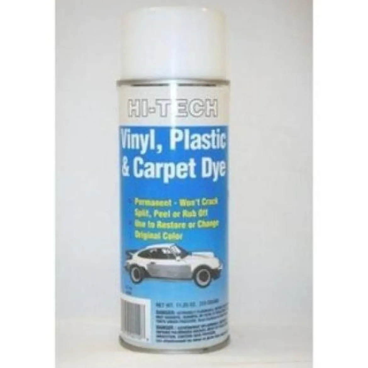 Hi-Tech Industries White Vinyl, Plastic & Carpet Dye (HT-110)