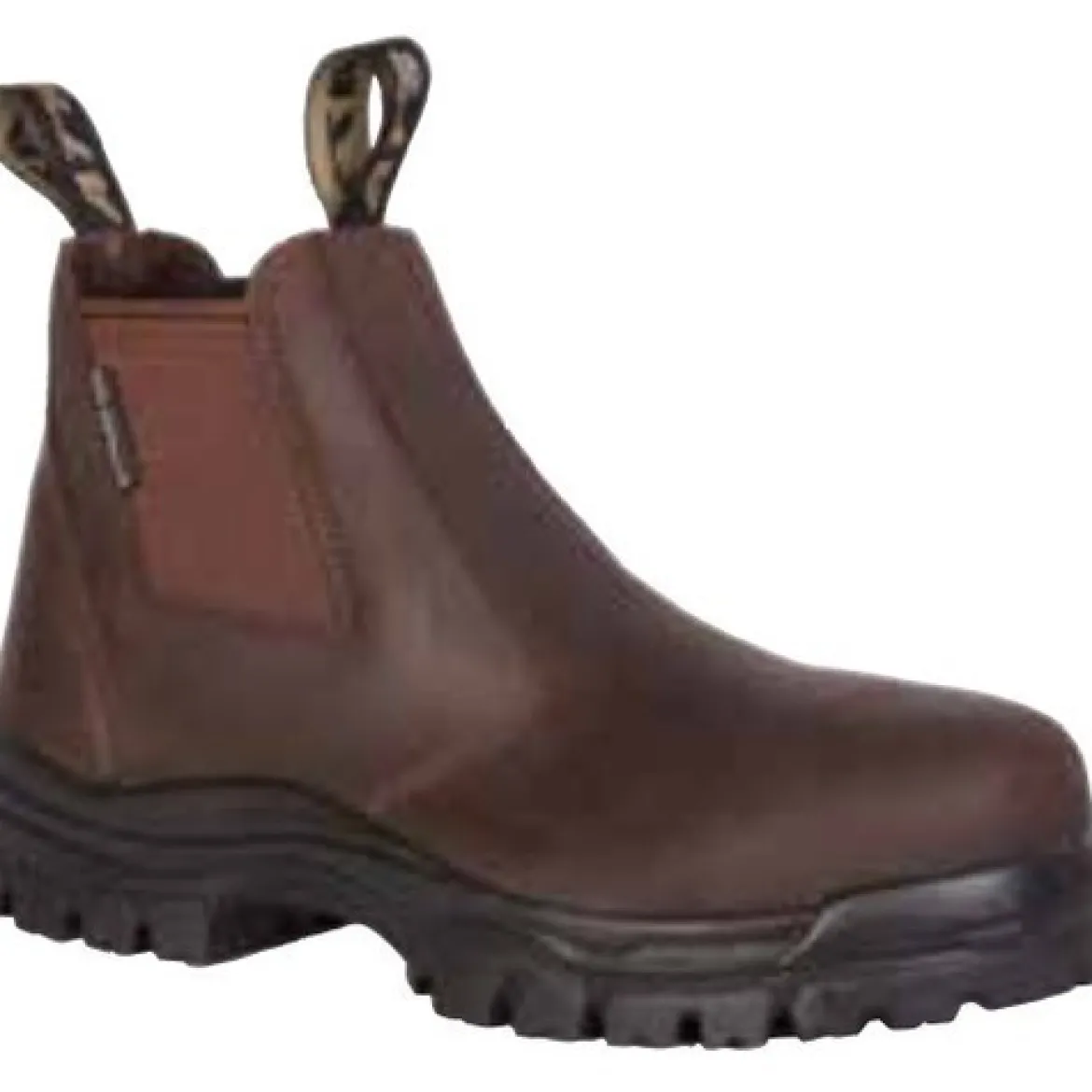 Honeywell 45627-BRN-090 Oiled Brown Nubuck Leather Pull-on 6" Boot, Size 9
