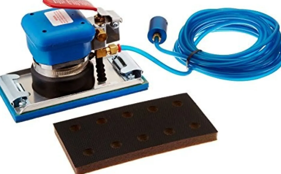 Hutchins 3-2/3" x 7" PSA/Clip 3/32" Offset Water Sander (7044)