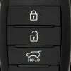Ilco FLIP-KIA-4B5 Flip Blade Car Key Kia 4 Button Key
