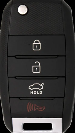 Ilco FLIP-KIA-4B7 Flip Blade Car Key Kia 4 Button Key