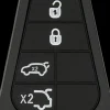 Ilco POD-LAL-5B3 CHRYSLER REPLACEMENT POD 5 Button Key