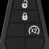 Ilco POD-LAL-4B7 CHRYSLER REPLACEMENT POD 4 Button Key