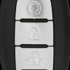 Ilco PRX-NIS-4B10 Proximity Key Fob Nissan 4 Button Key