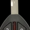 Ilco RHK-MITS-3B2 Remote Head Key Mitsubishi 3 Button Key
