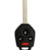 Ilco RHK-SUB-4B6 Subaru Legacy Outback Remote Head Key 4-Button Trunk