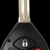 Ilco RHK-TOY-3BG3 Remote Head Key Toyota 3 Button Key
