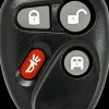 Ilco RKE-GM-4B19 Remote Keyless Entry GM General Motors 4 Button Key
