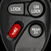 Ilco RKE-GM-4B17 Remote Keyless Entry GM General Motors 4 Button Key