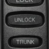Ilco RKE-MITS-4B1 Remote Keyless Entry Mitsubishi 4 Button Key