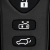 Ilco RKE-NIS-5B1 Remote Keyless Entry Nissan 5 Button Key