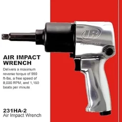 Ingersoll Rand Air Impact Wrench 1/2" Drive 2" Anvil (231HA-2)