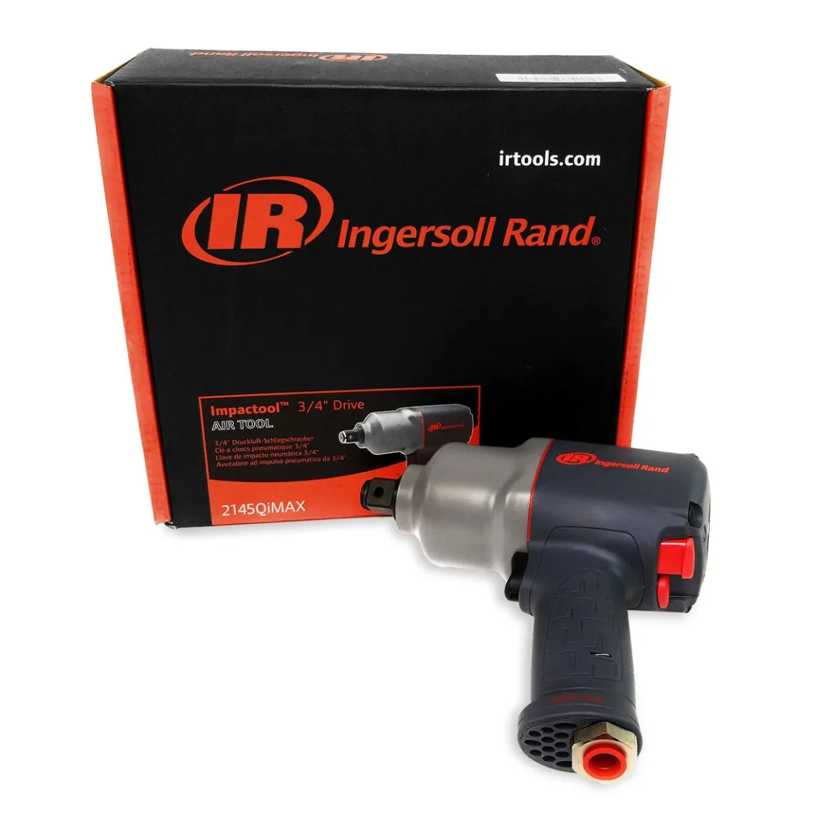 Ingersoll Rand Air Impact Wrench 3/4" Drive 1350 ft-lbs Torque (2145QIMAX)