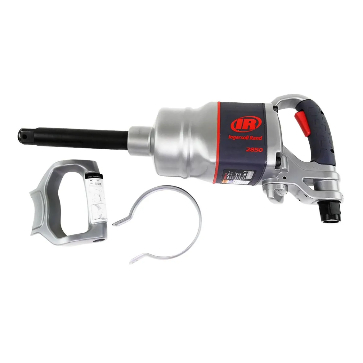 Ingersoll Rand 1in Drive D-Handle Air Impact Wrench with 6in Anvil (2850MAX-6)