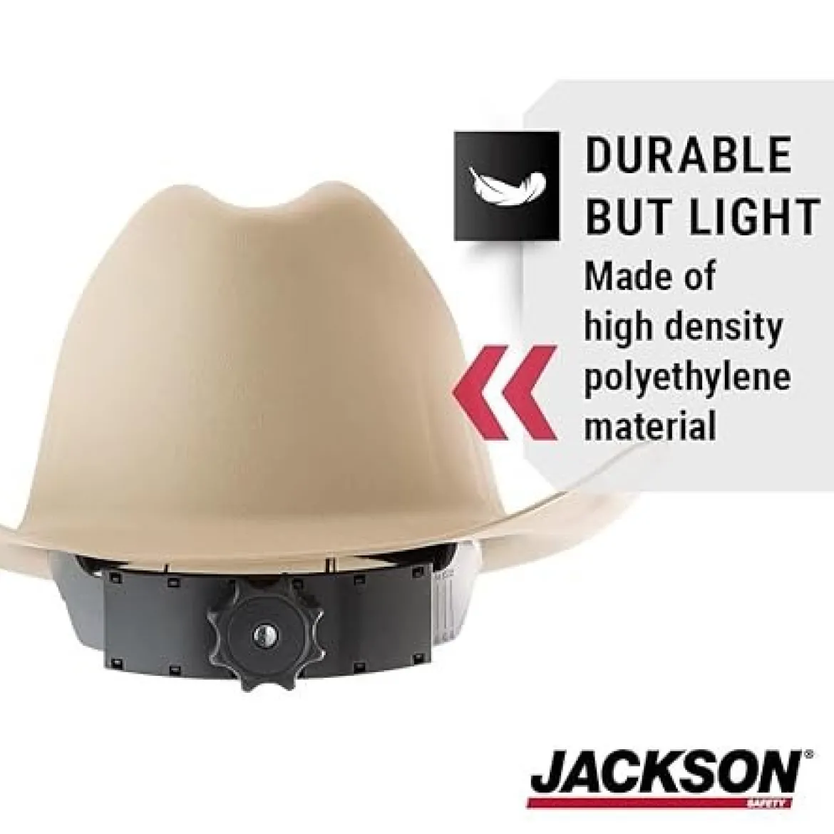 Jackson Safety Western Cowboy Hard Hat - Tan (19502)