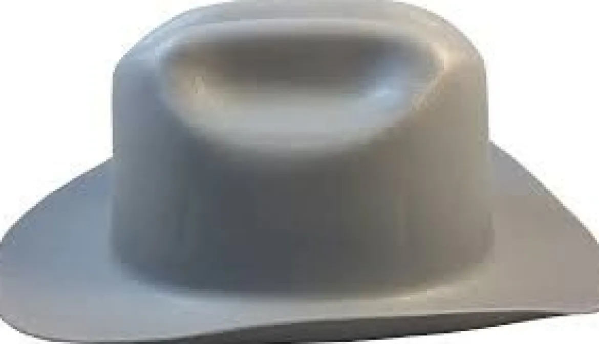 Jackson Safety Western Cowboy Hard Hat - Gray (19525)