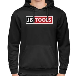 JB Tools Black Hoodie Medium