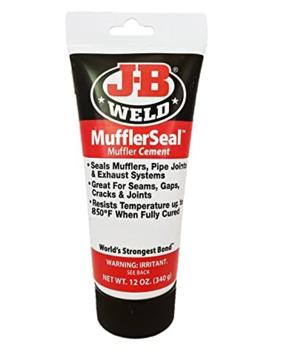 JB Weld 37912 J-B Weld MufflerSeal Muffler Cement Plastic Tube 12 oz.