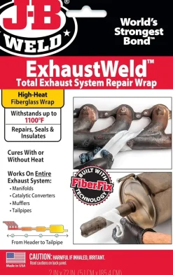 JB Weld 2" X 72" Repair Wrap, White (38572)
