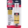 JB Weld Plastic Bonder Syringe, 25 ml Quick-Set Adhesive (50133)