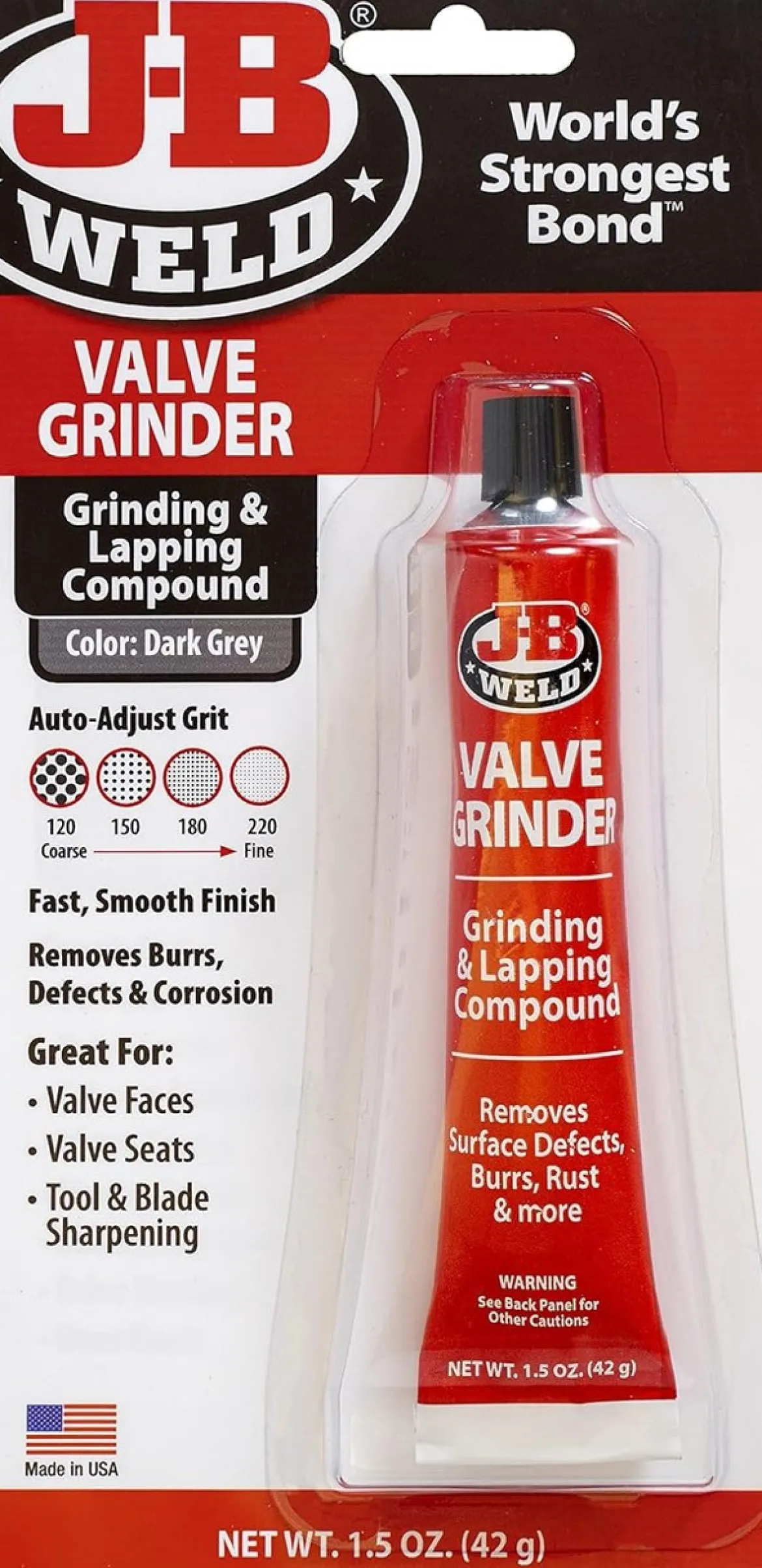 JB Weld Valve Grinding Compound Carded 1.5 Oz. (37801)