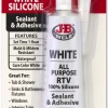 JB Weld White RTV Acetoxy Silicone Sealant 3 Oz (31312)
