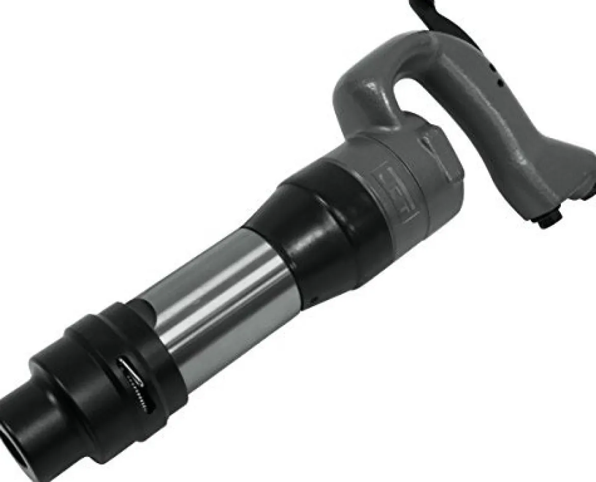 Jet 550640 JCT-3640 Open Handle Chipping Hammer, 2" Stroke, Round Shank
