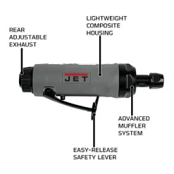 Jet JAT-414 22000 RPM 1/4-Inch Straight Composite Die Grinder (505414)