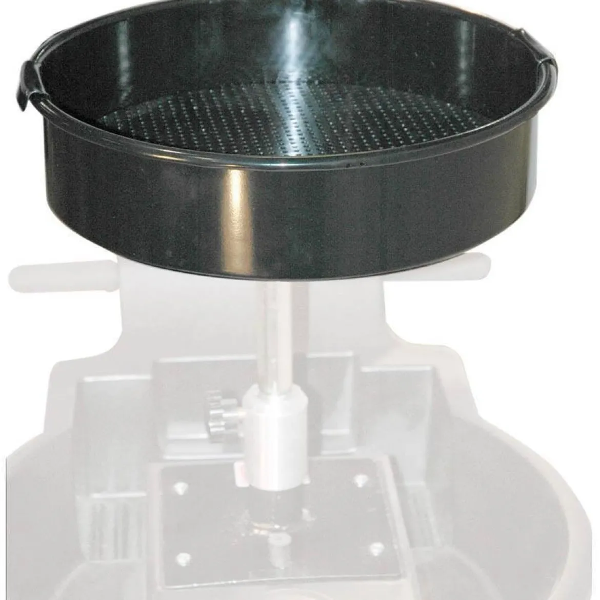 John Dow 16" Centered Steel Funnel with Screen for Oil Drains (20DCE-1-A)