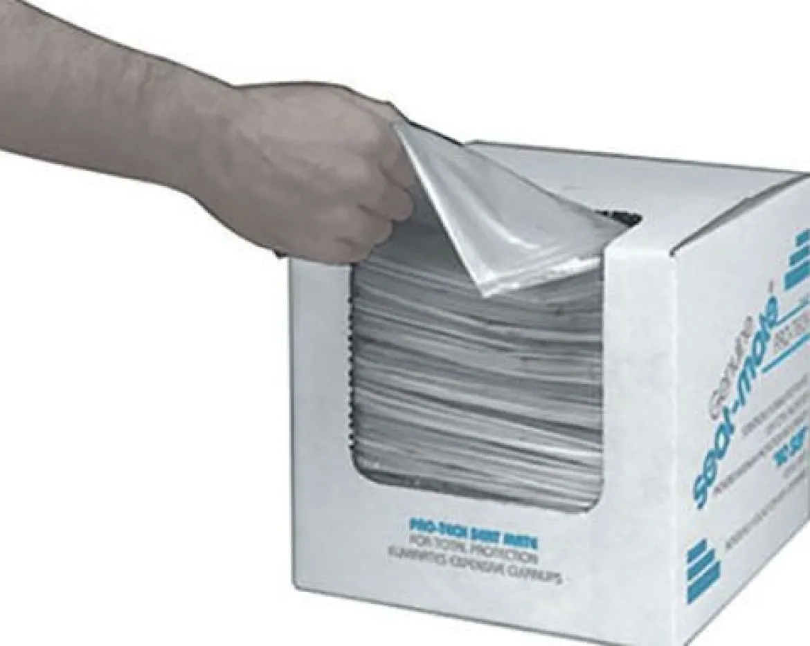 John Dow Economy Seat Cover Dispenser Box for Auto Shops 200-Pack (ESCB-2)