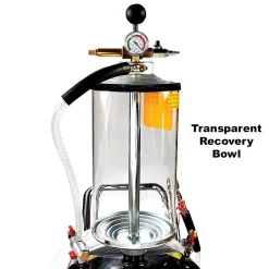 John Dow 20-Gallon Fluid Evacuator & Oil Drain with Bowl (JDI-20COMBO-B)