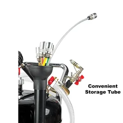 John Dow 20-Gallon Fluid Evacuator & Oil Drain with Bowl (JDI-20COMBO-B)