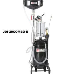 John Dow 20-Gallon Fluid Evacuator & Oil Drain with Bowl (JDI-20COMBO-B)