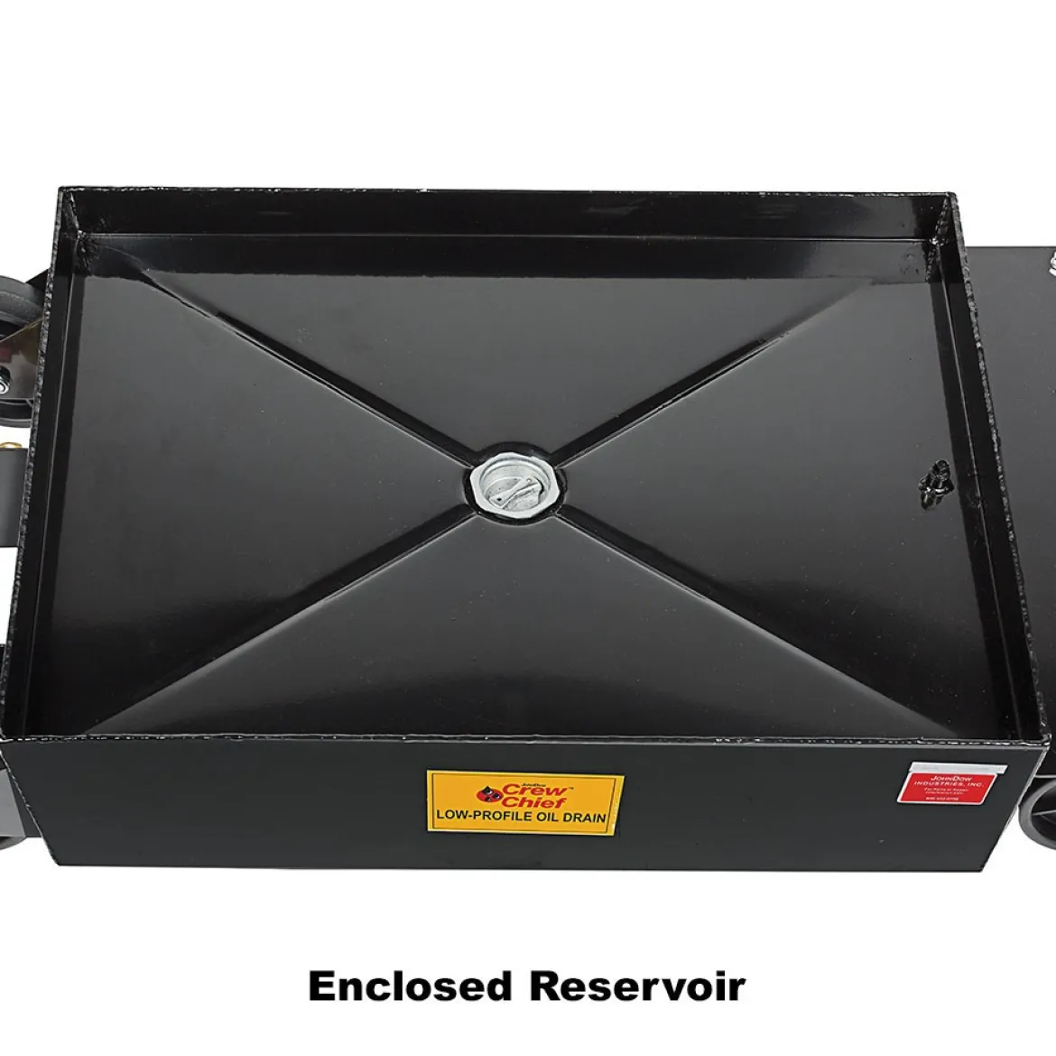 John Dow 17-Gallon Low Profile Oil Drain for Heavy-Duty Equipment (JDI-LP4)