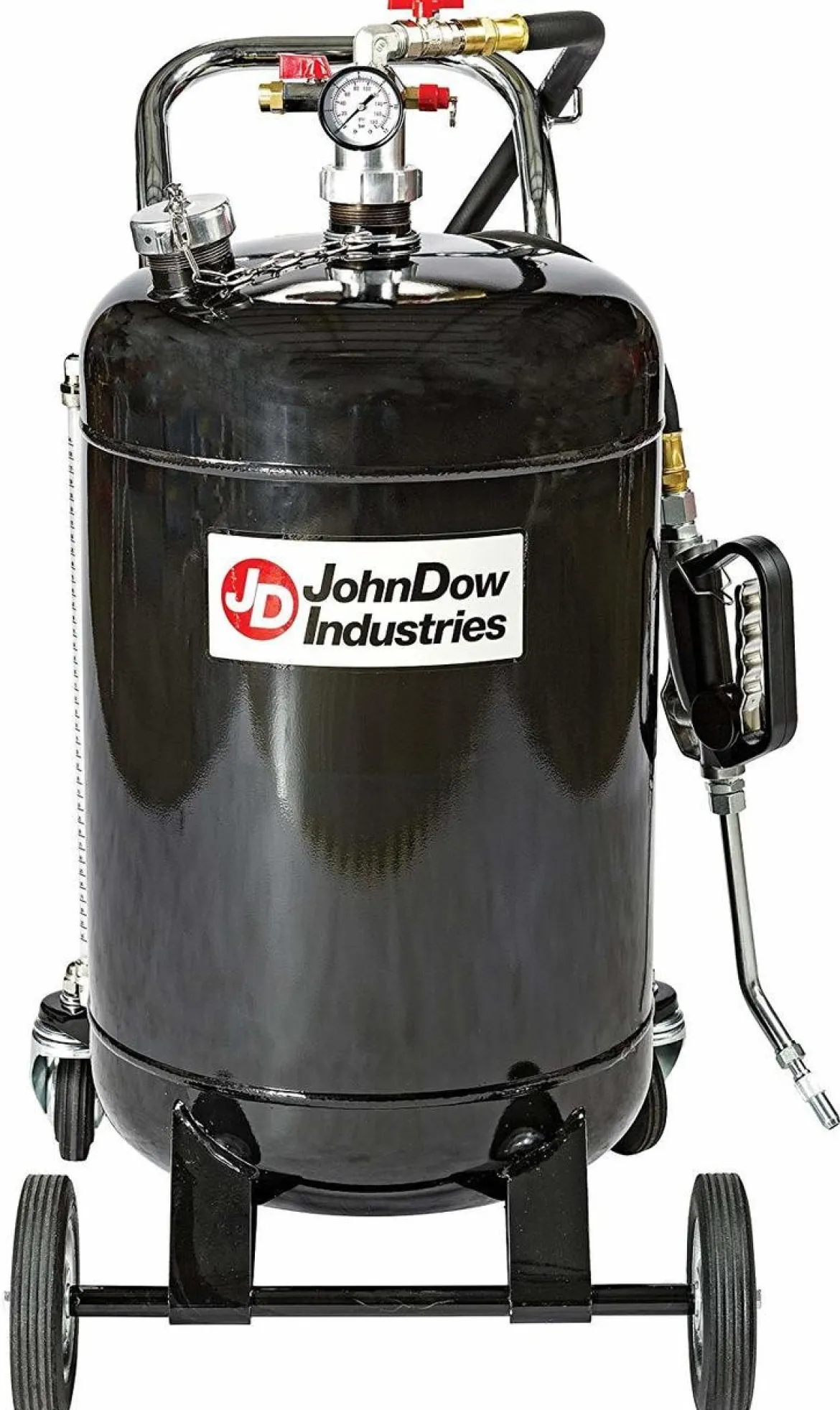 John Dow 15-Gallon Portable Oil & Fluid Dispenser with Flexible Spout (JDI-15DP)