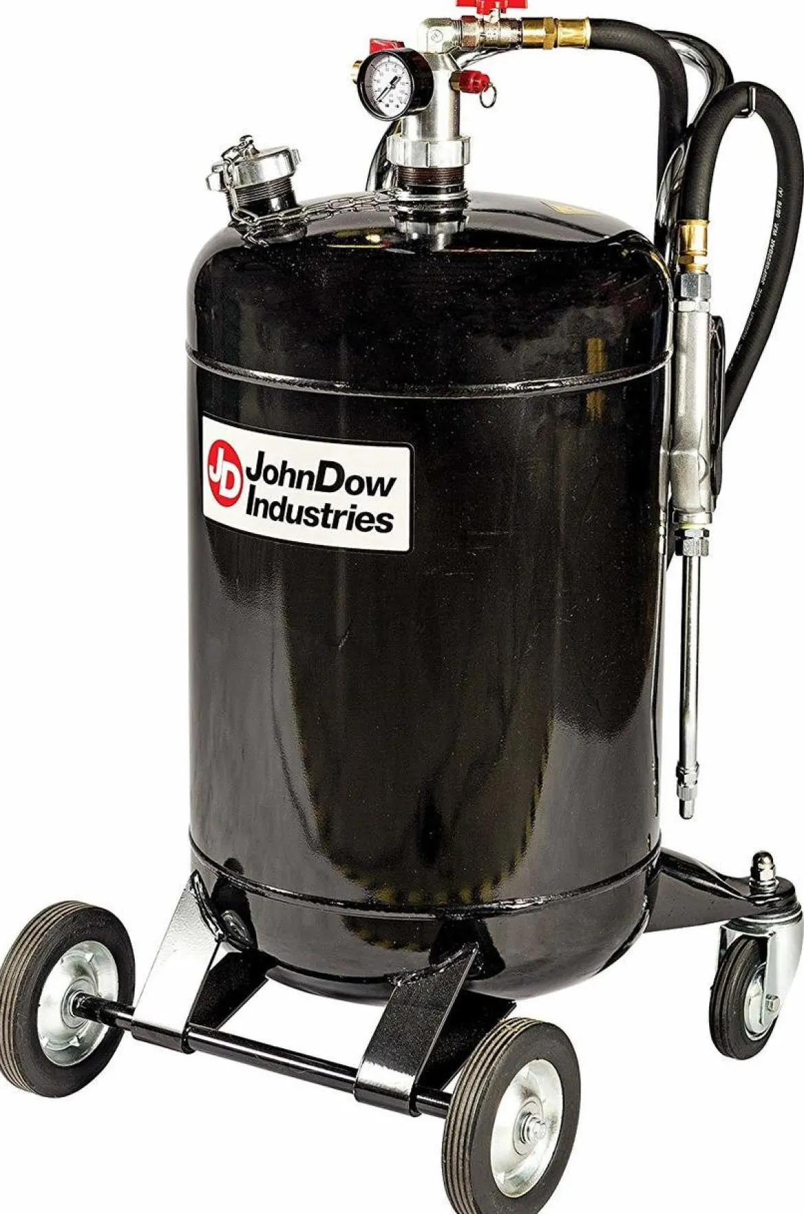 John Dow 15-Gallon Portable Oil & Fluid Dispenser with Flexible Spout (JDI-15DP)