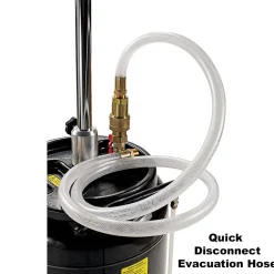John Dow 25-Gallon Self-Evacuating Oil Drain with Auto-Check (JDI-25HDC)