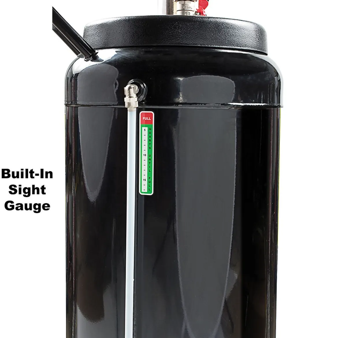 John Dow 25-Gallon Self-Evacuating Oil Drain with Auto-Check (JDI-25HDC)