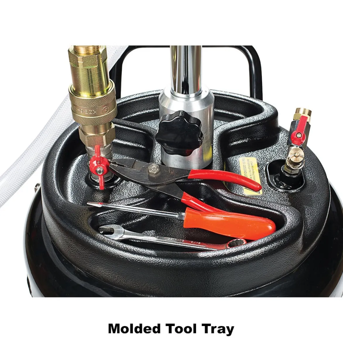 John Dow 25-Gallon Self-Evacuating Oil Drain with Auto-Check (JDI-25HDC)