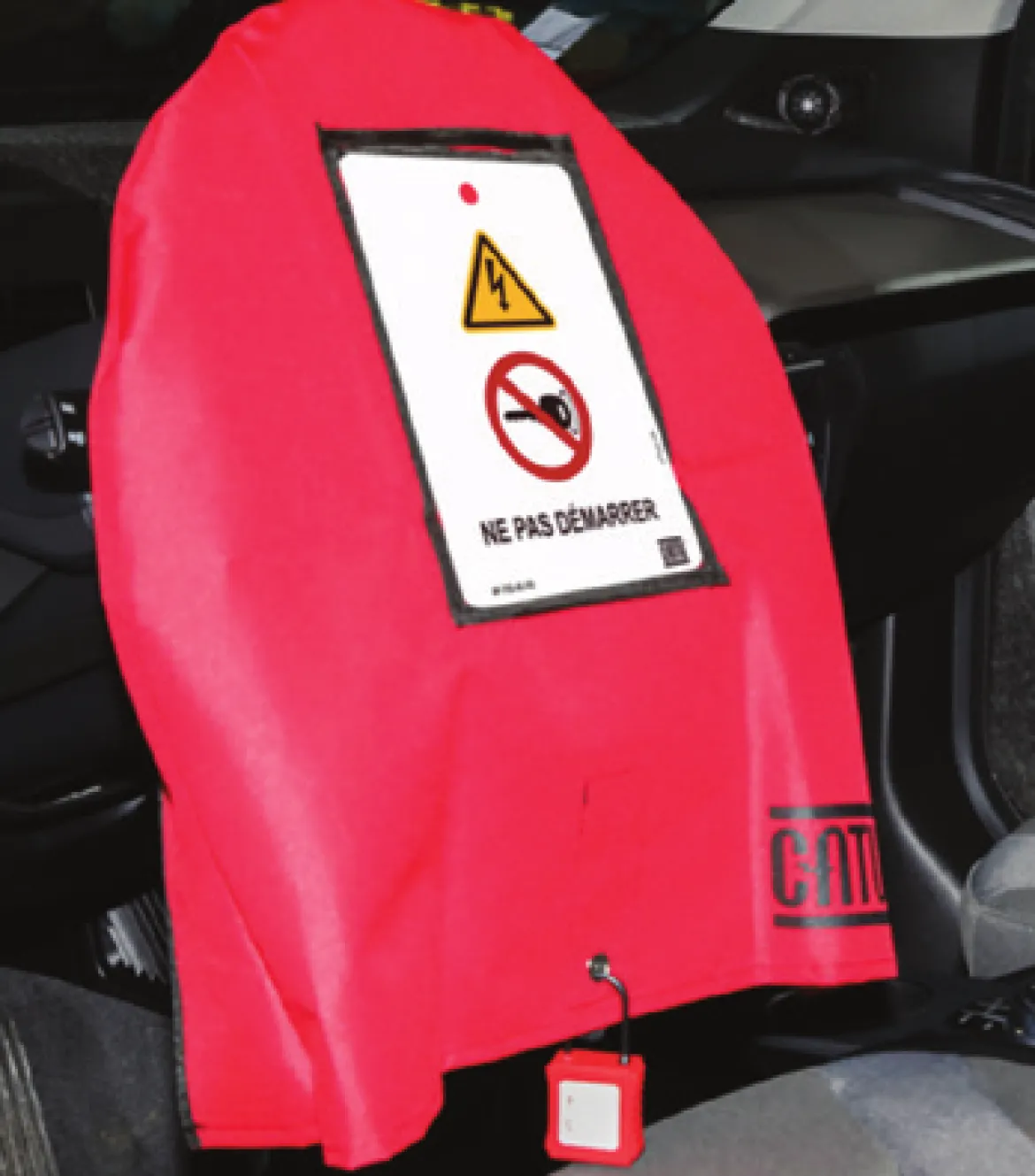 John Dow Industries Locking Steering Wheel Cover (LSWC)