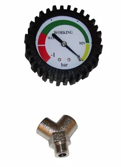 John Dow Industries Replacement Vacuum Gauge for Fluid Evacuators (6EV-1)