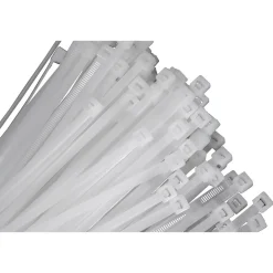 K Tool 24" Natural Cable Zip Ties 50-Pack (AR-24-175-9-L)