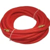 K Tool International 72050 3/8" x 50' Rubber Air Hose with 1/4" NPT Fittings (72050)