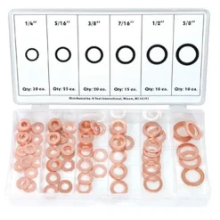 K Tool International Copper Washer Assortment 110 Pc (KTI00089)