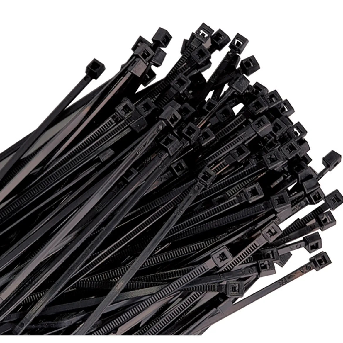 K Tool Nylon Wire Tie Black 14" 50 lb Tensile 100-Pack (78140)