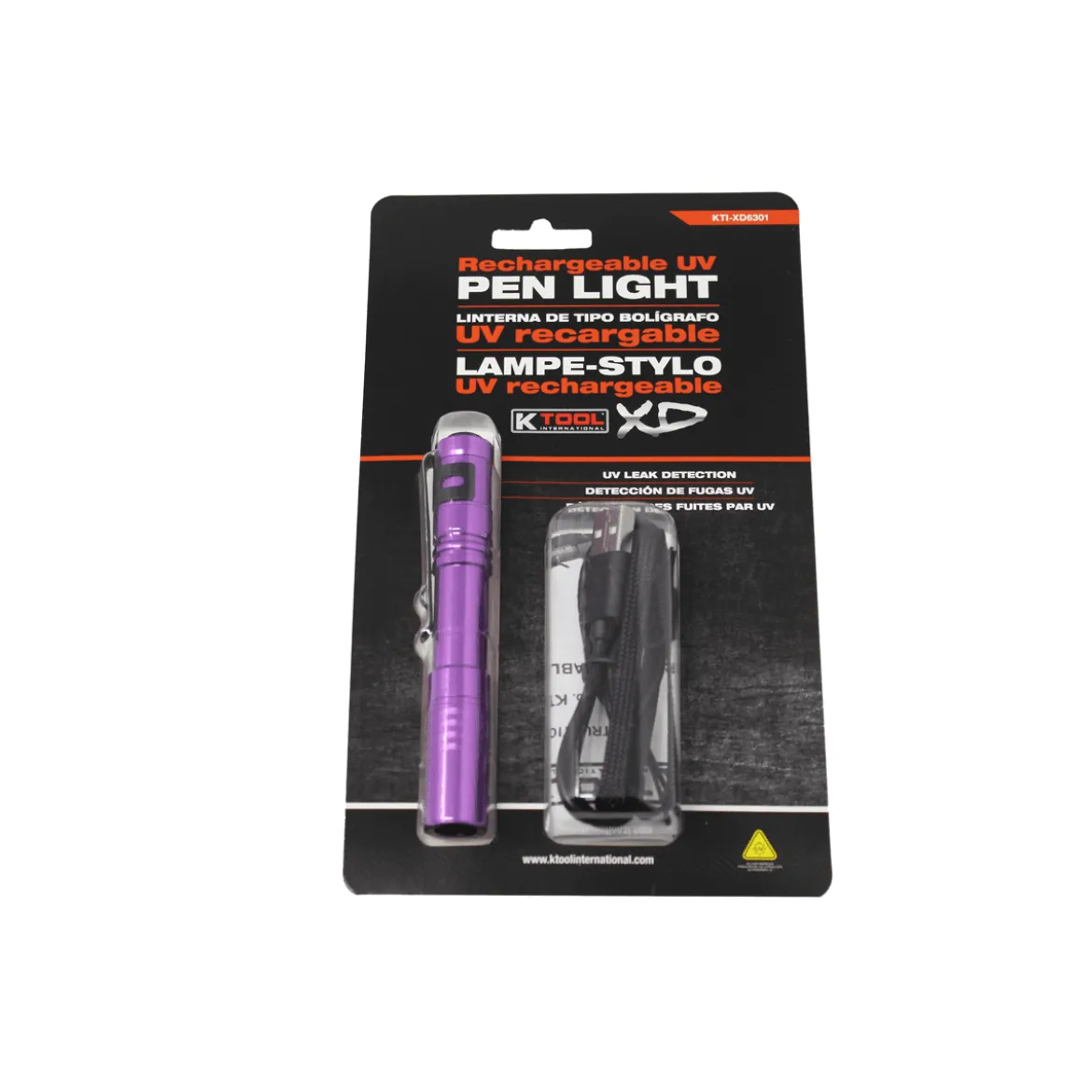 K Tool Rechargeable UV Pen Light (CED6301-ISN) (KTIXD6301)