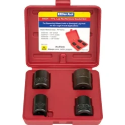 Ken-Tool 4 Pc. Lug Nut Remover Impact Socket Set (30254)