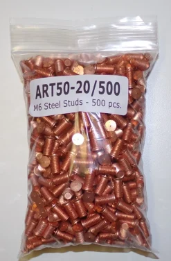 Killer Tools M6 Steel Studs (500 Pcs.) (ART50-20/500)