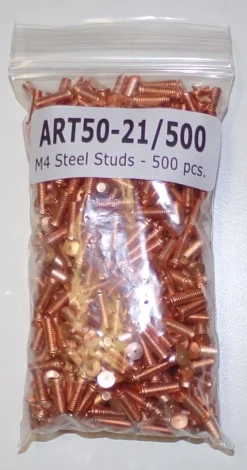 Killer Tools M4 Steel Studs (500 Pcs.) (ART50-21/500)
